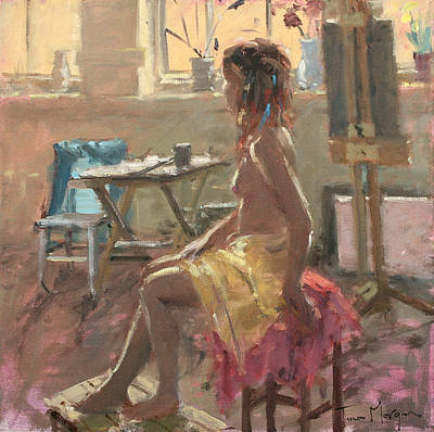 Light Through a Blue Jacket